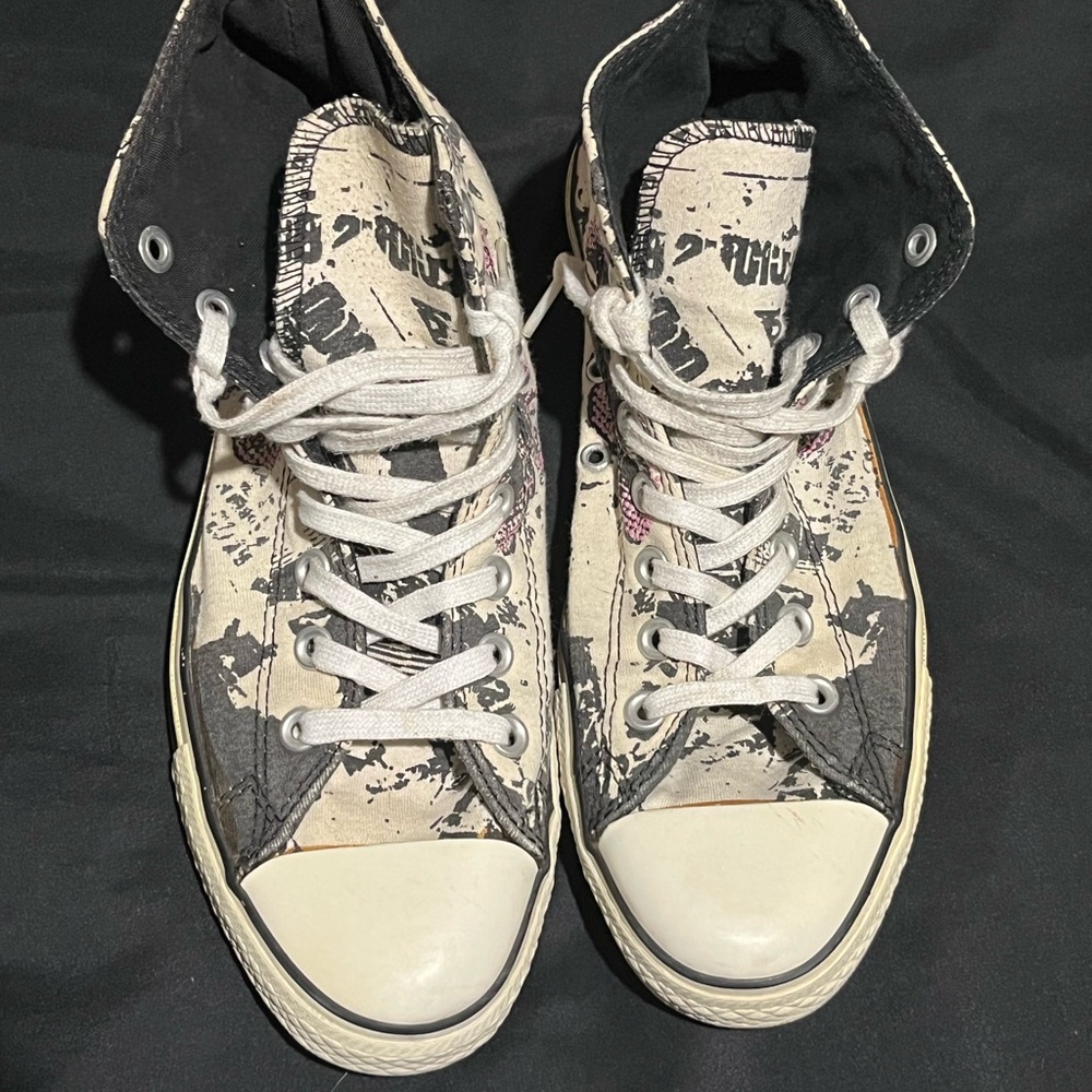 Converse Chuck Taylor Butterfly Print High Tops